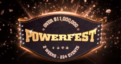 In a simple partypoker draw, you can get a PowerFest ticket for free